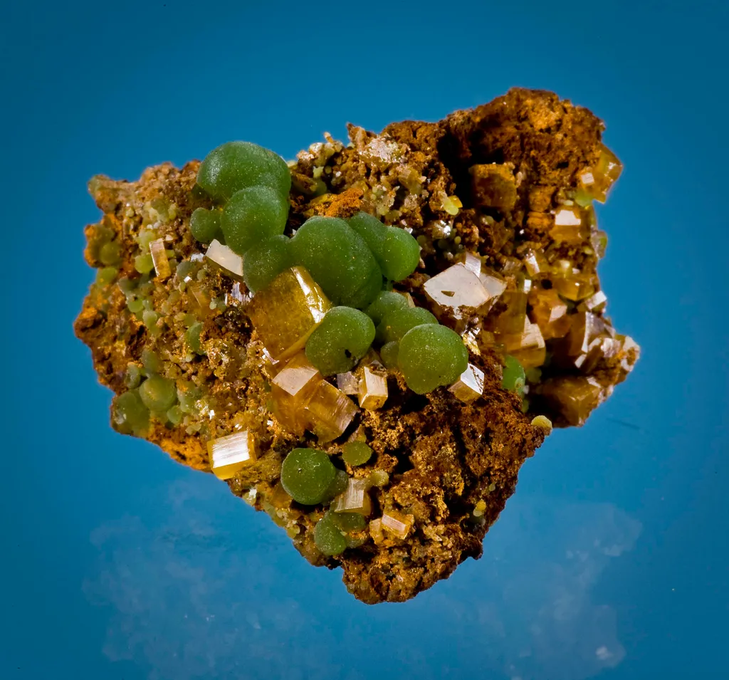 Mimetite With Wulfenite image