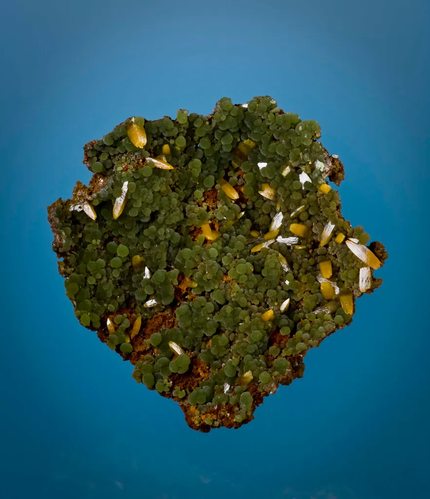 Mimetite With Wulfenite image