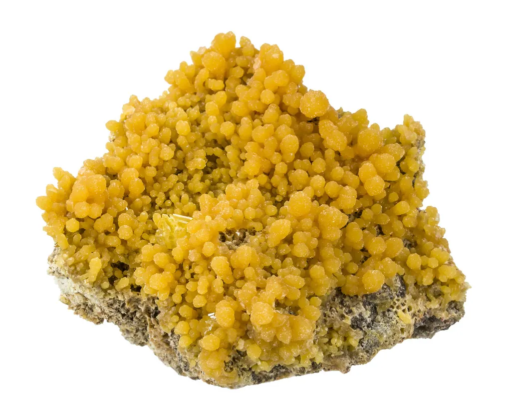 Mimetite With Wulfenite image