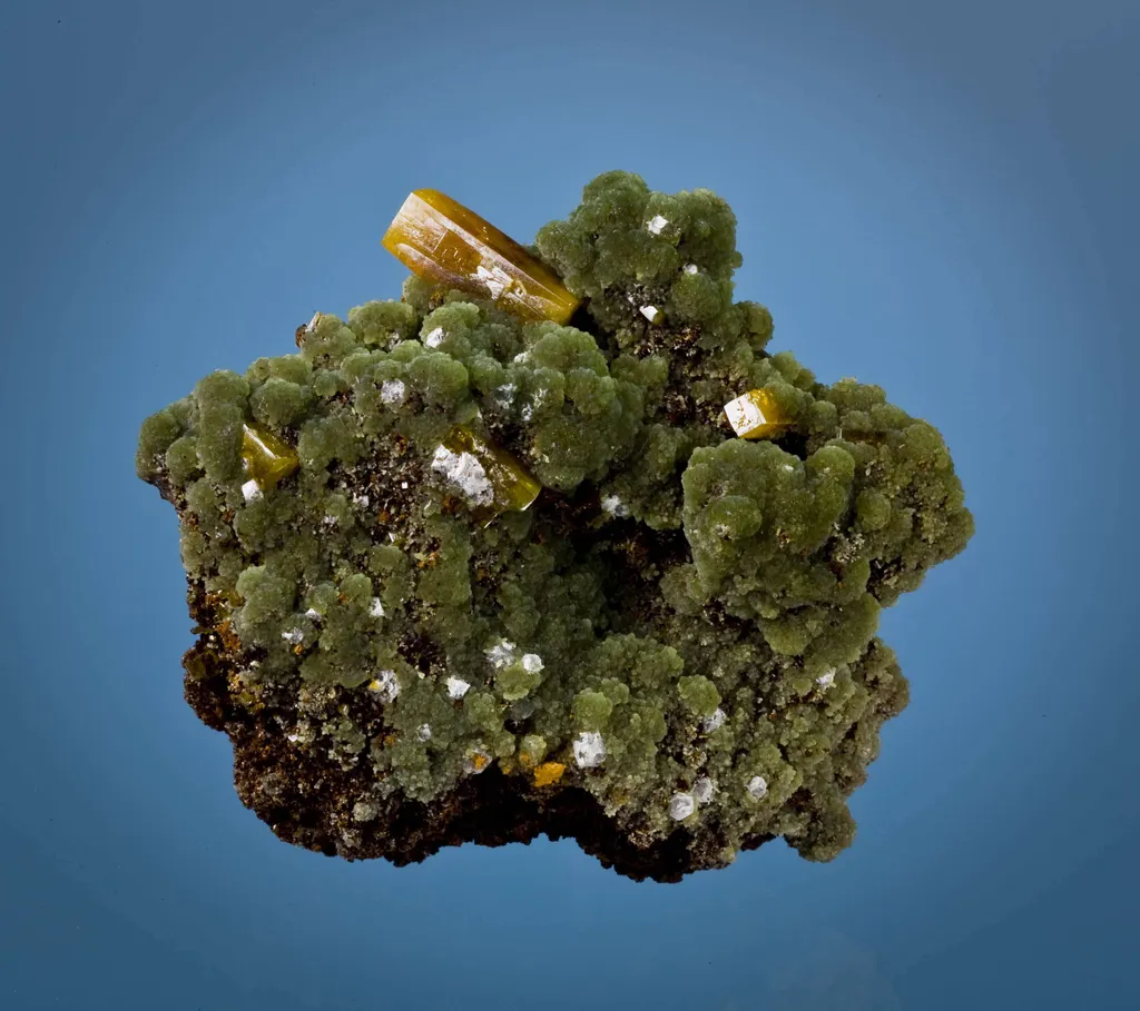 Mimetite With Wulfenite image