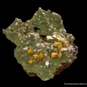 Mimetite With Wulfenite and Calcite - image 3