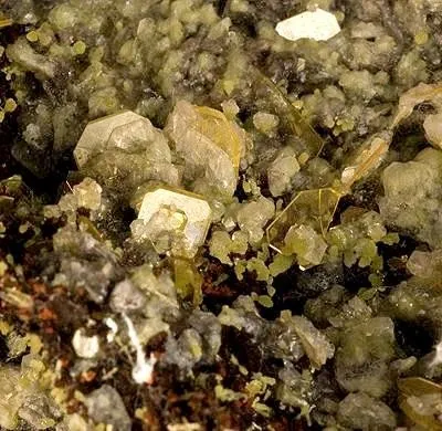 Mimetite, Wulfenite - image 2