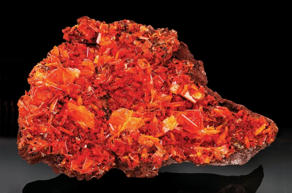Mimetite, Wulfenite image