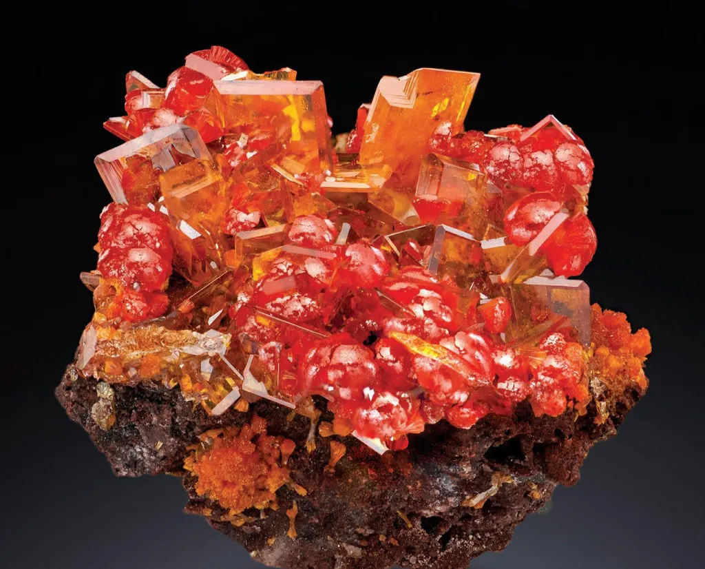 Mimetite, Wulfenite - image 1