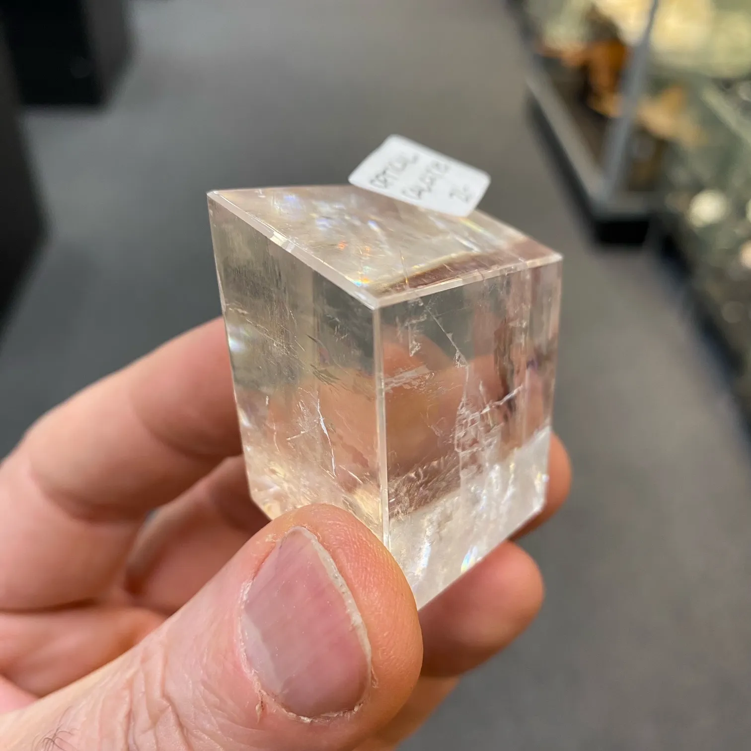 Mineral, Calcite, Optical calcite/Iceland Spar - image 2
