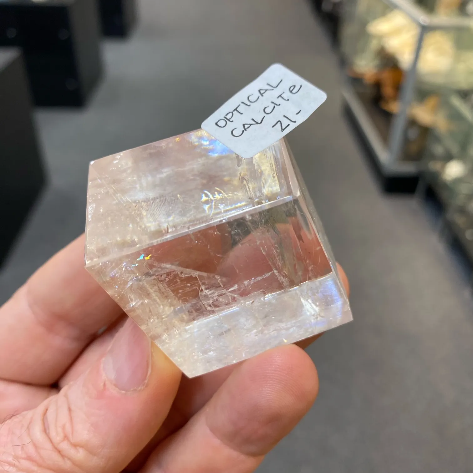 Mineral, Calcite, Optical calcite/Iceland Spar - image 1
