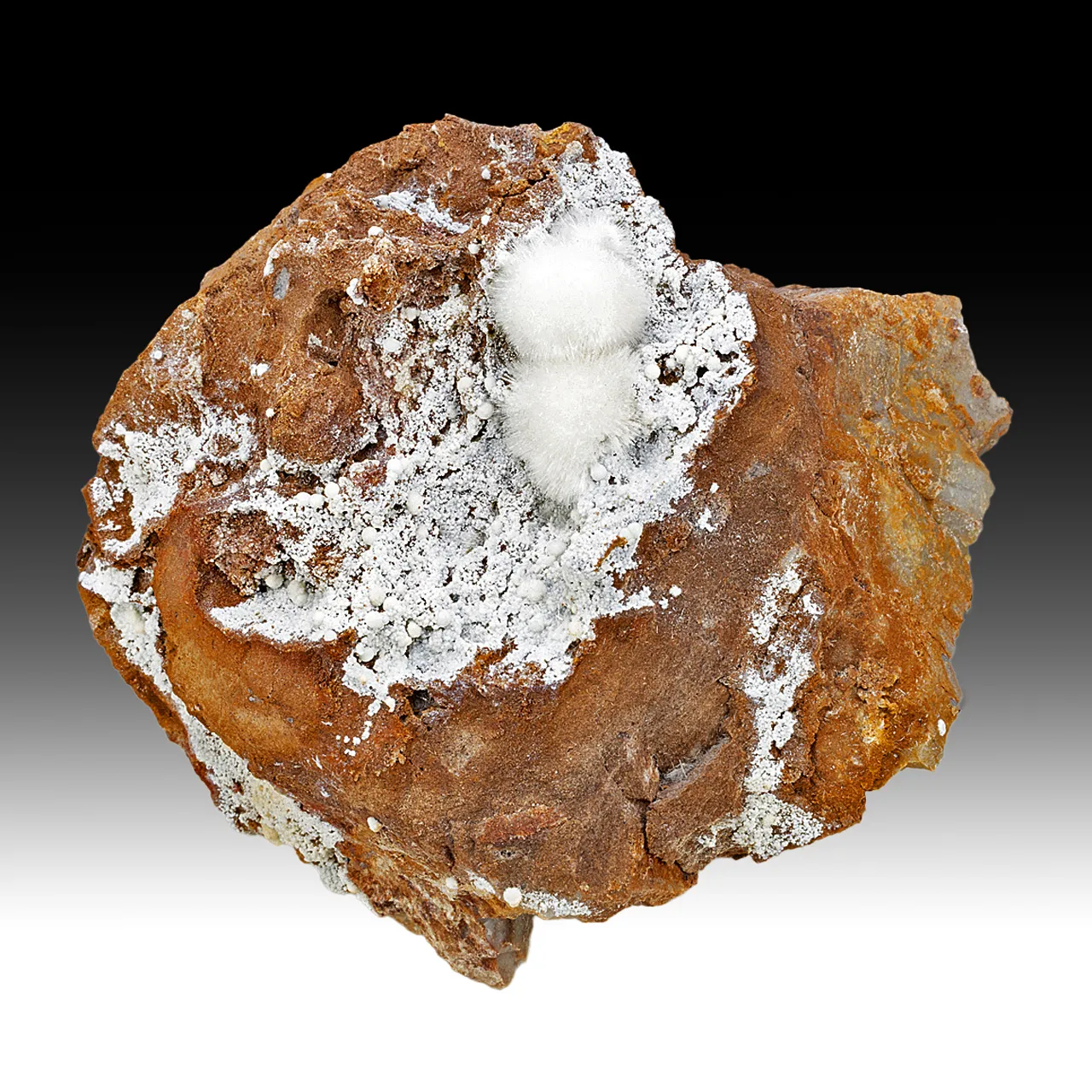 Minyulite with Wavellite - image 1