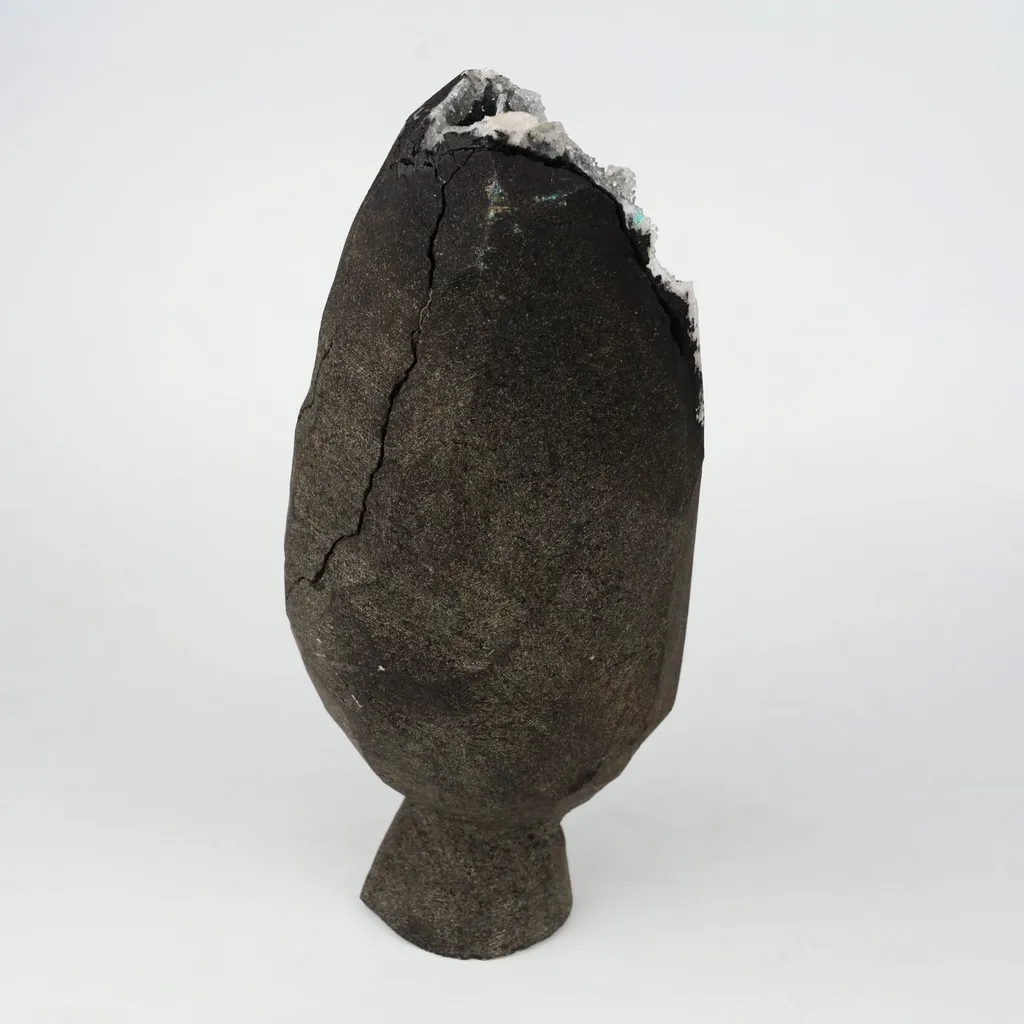 MM Quartz Black Natural Mineral Specimen - image 4