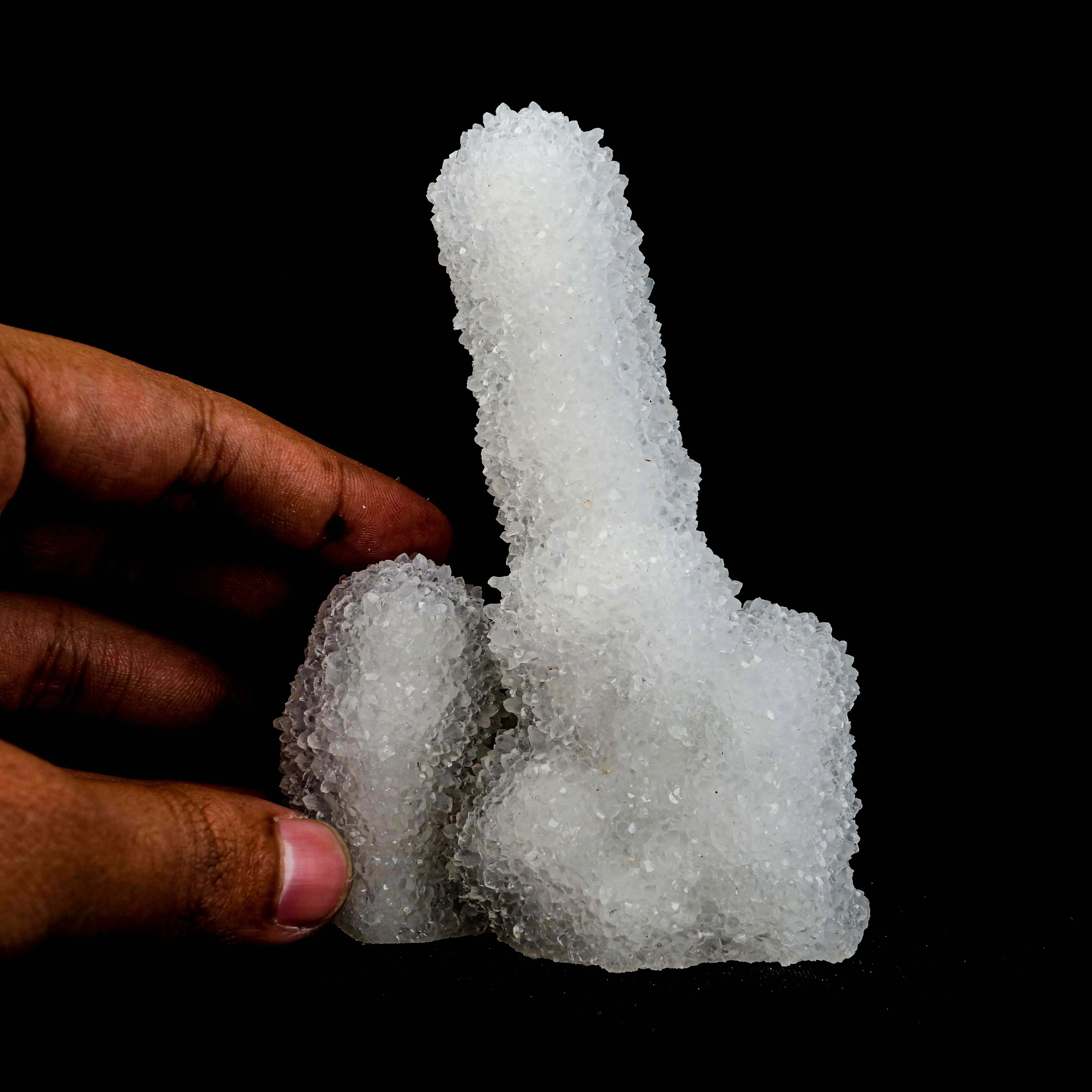 MM Quartz Coral Formation Natural Mineral Specimen - image 5