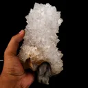 MM Quartz Formation with Chalcedony Natural Mineral Specimen - image 6