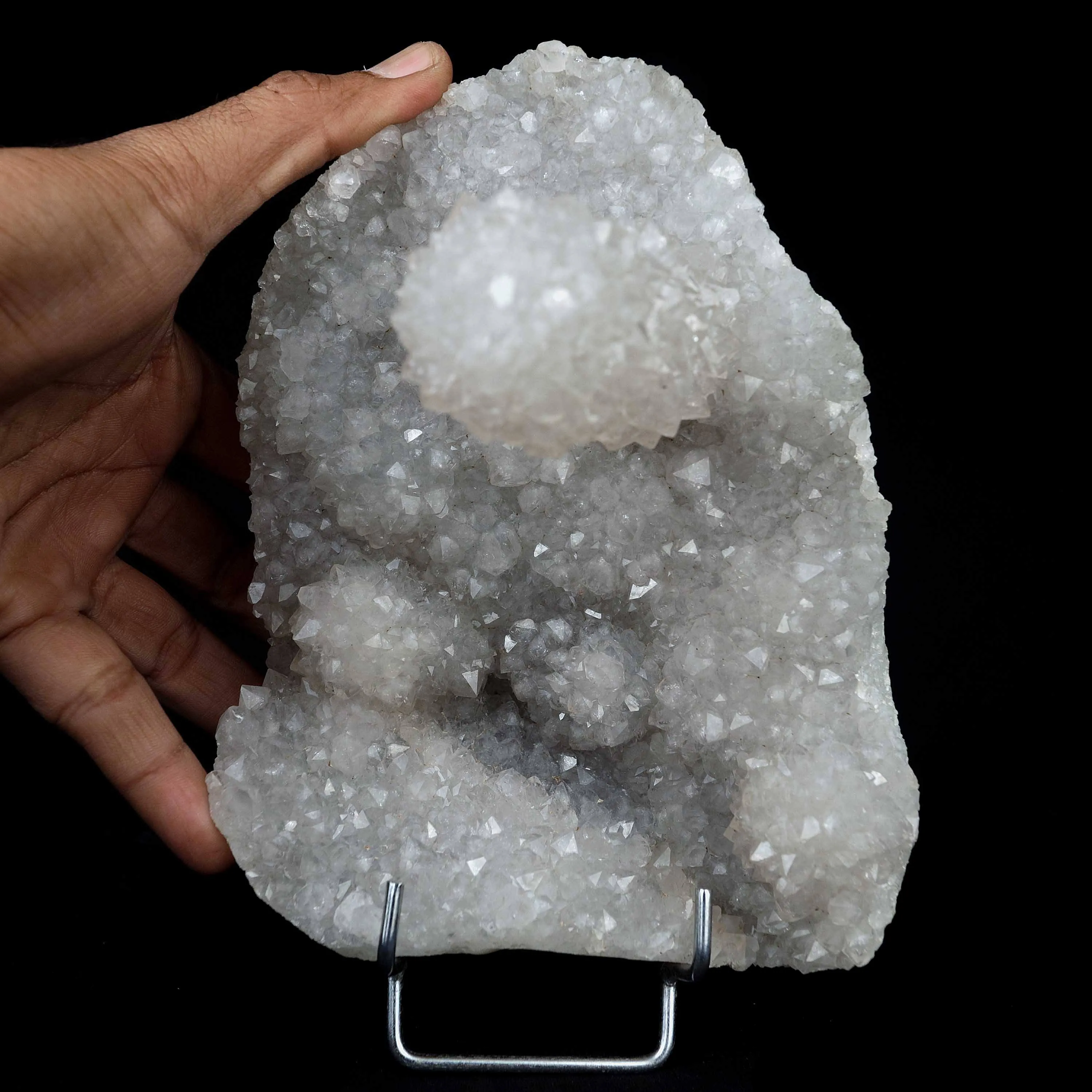 MM Quartz Sparkling Stalactite Natural Mineral Specimen - image 4