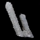 MM Quartz Sparkling Twin Stalactites Geode Natural Mineral Specimen - image 3