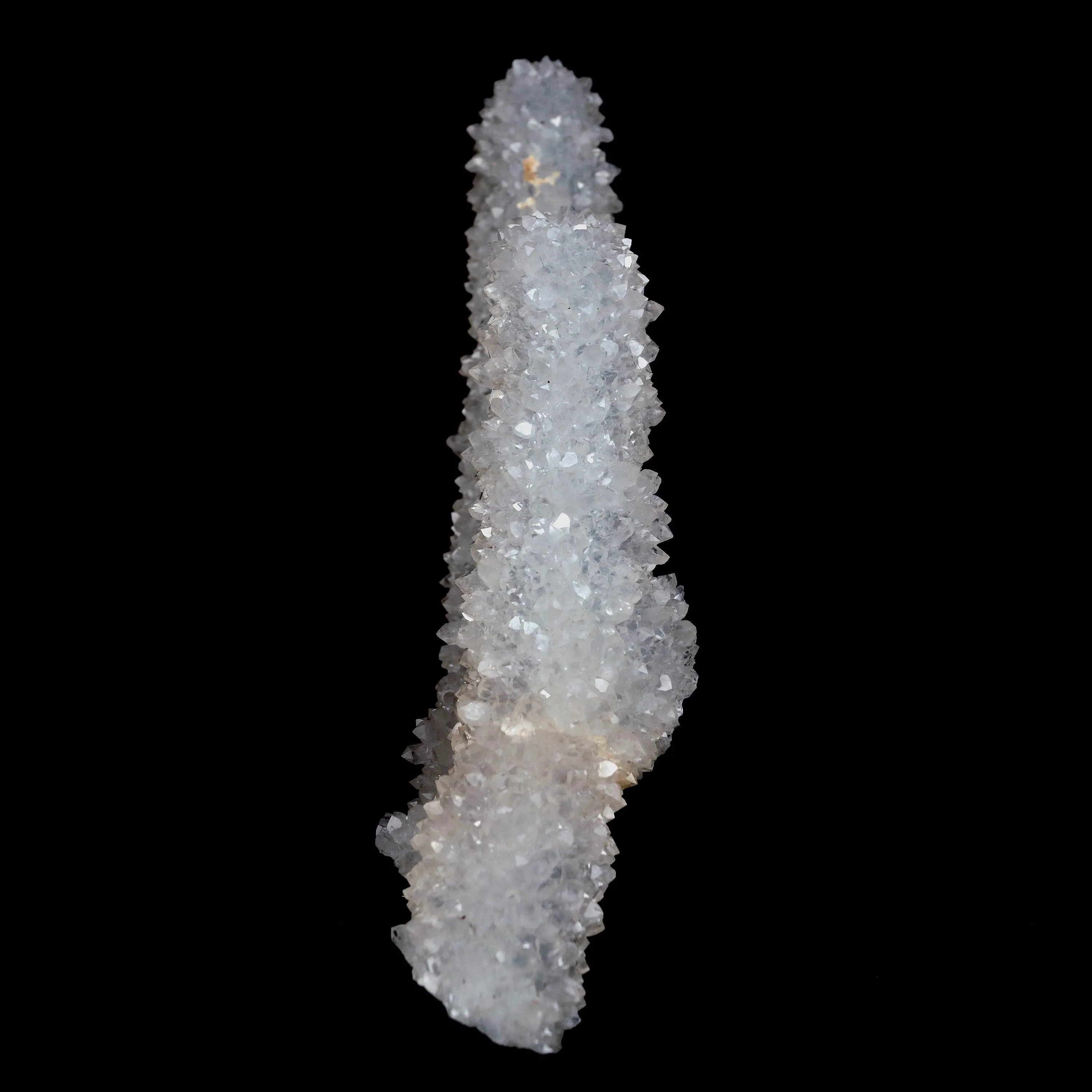 MM Quartz Sparkling Twin Stalactites Geode Natural Mineral Specimen - image 6