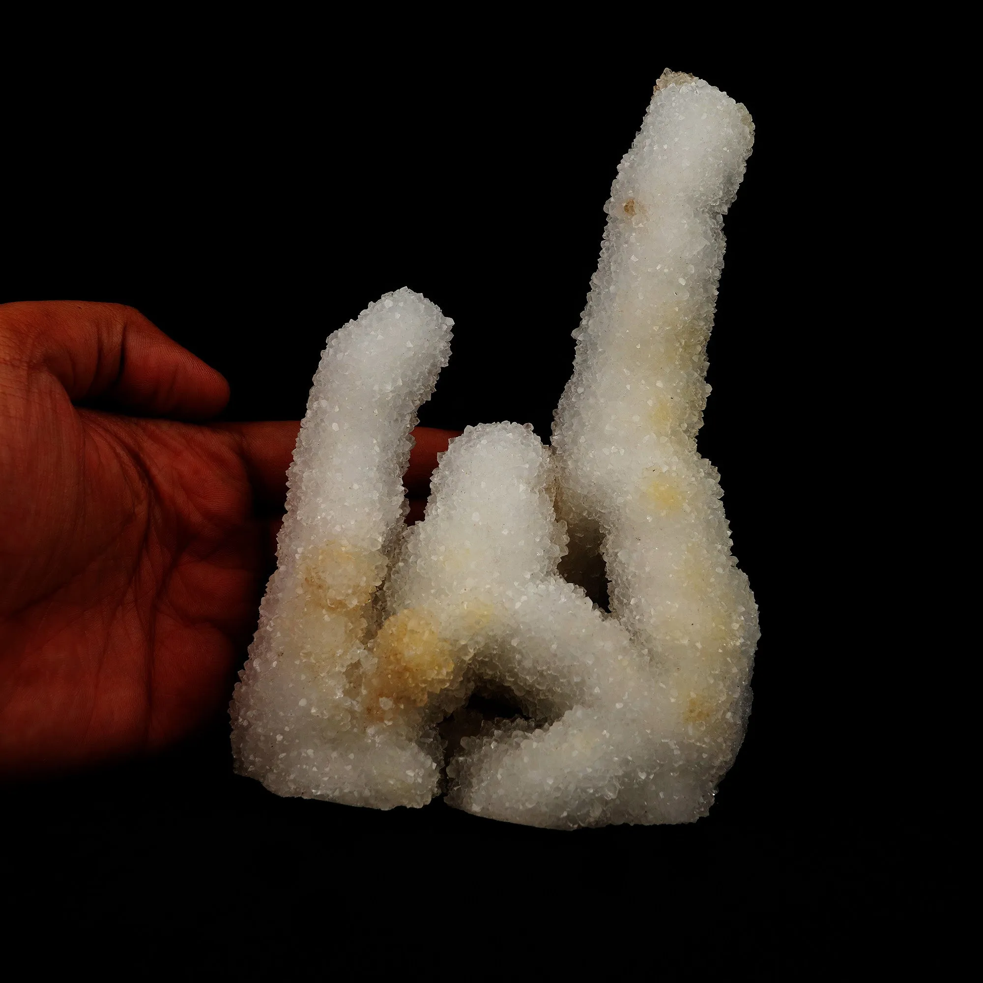 MM Quartz Stalacite Coral Formation Natural Mineral Specimen - image 5