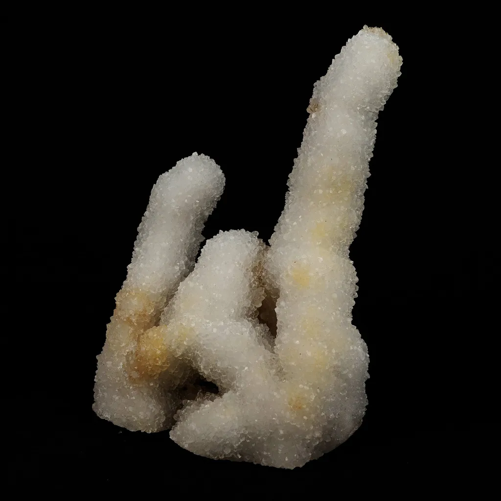 MM Quartz Stalacite Coral Formation Natural Mineral Specimen - image 2