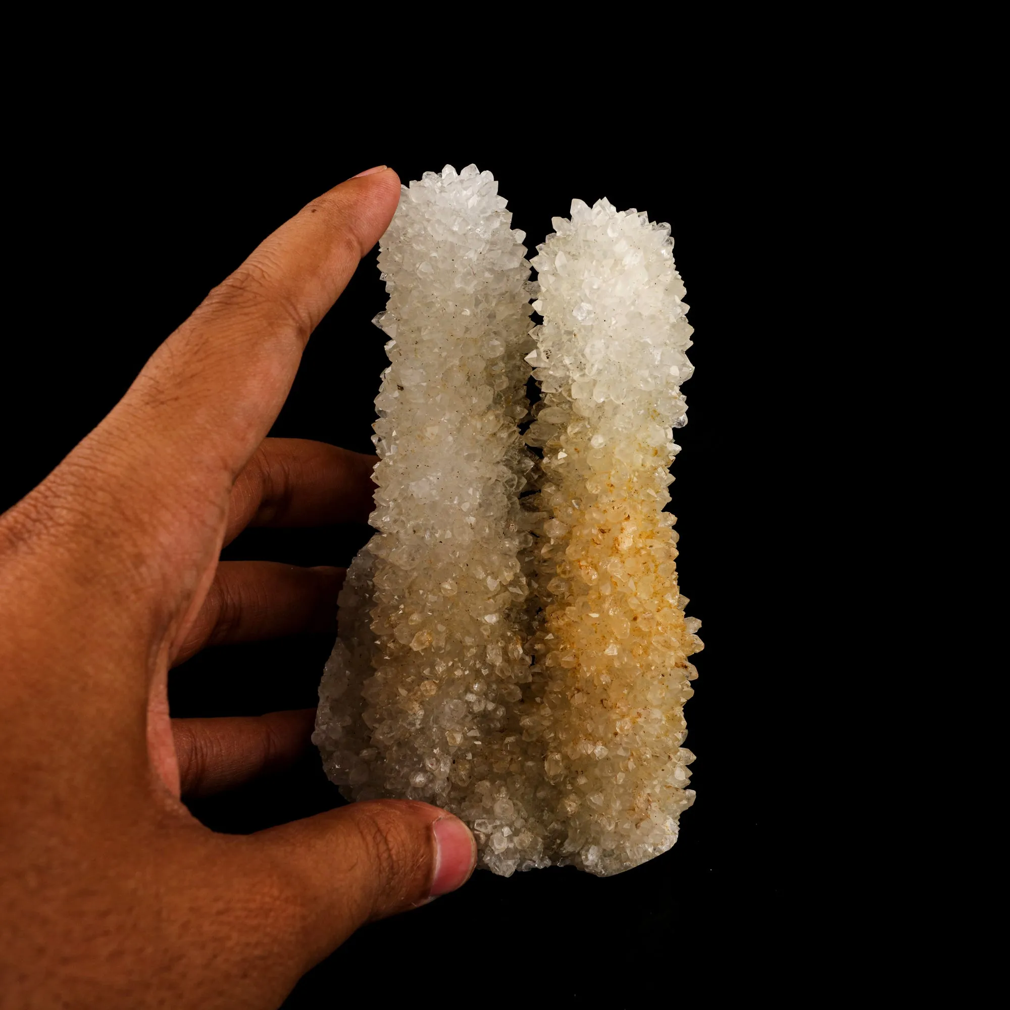 MM Quartz Stalactite Natural Mineral Specimen - image 4