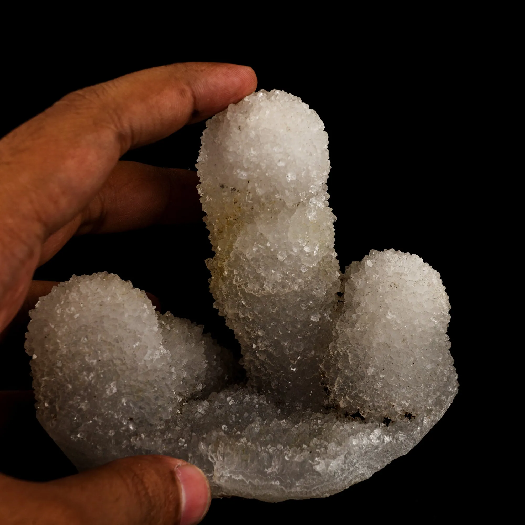 MM Quartz Stalactite Natural Mineral Specimen - image 4