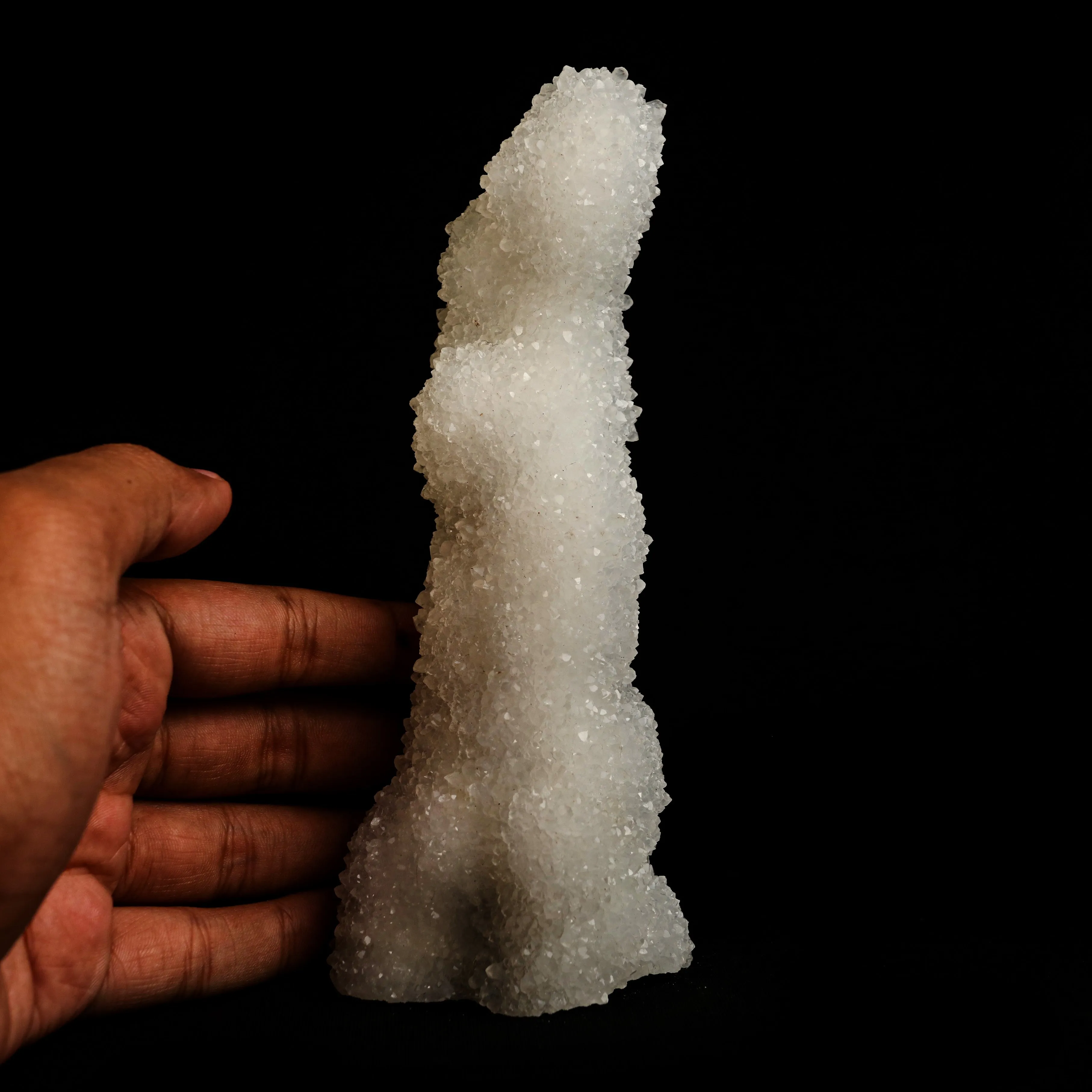 MM Quartz Stalactite Sparkling! Natural Mineral Specimen - image 5