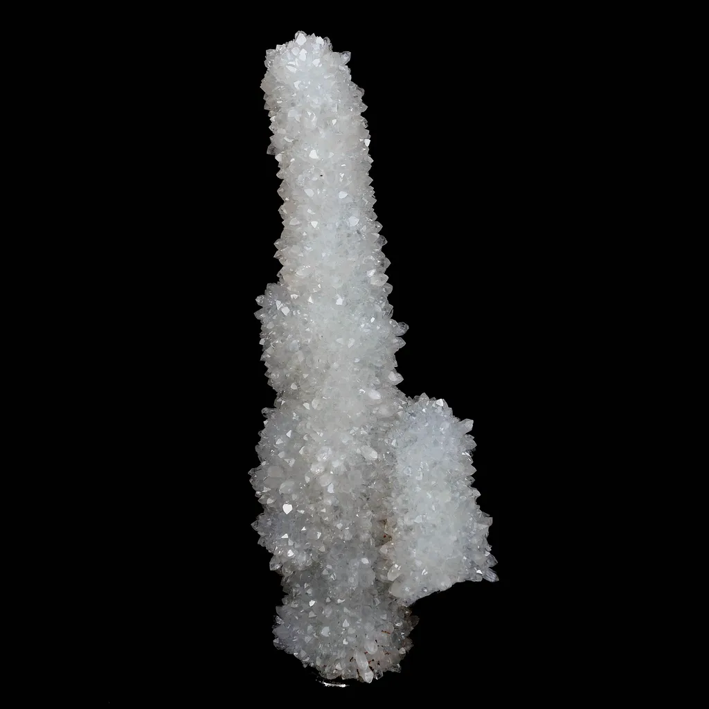 MM Quartz Stalactite with Sparkling Crystals Natural Mineral Specimen - image 5