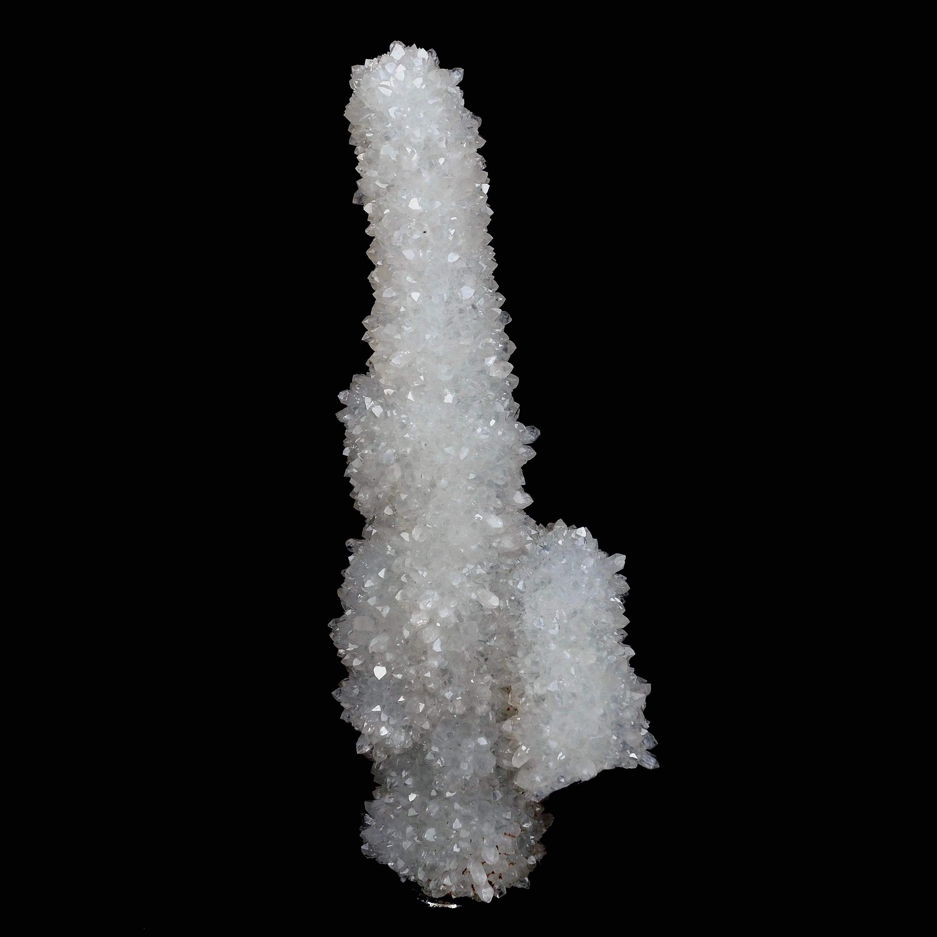 MM Quartz Stalactite with Sparkling Crystals Natural Mineral Specimen - image 5