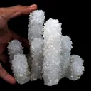MM Quartz Stalactites Towering Formation Natural Mineral Specimen - image 4