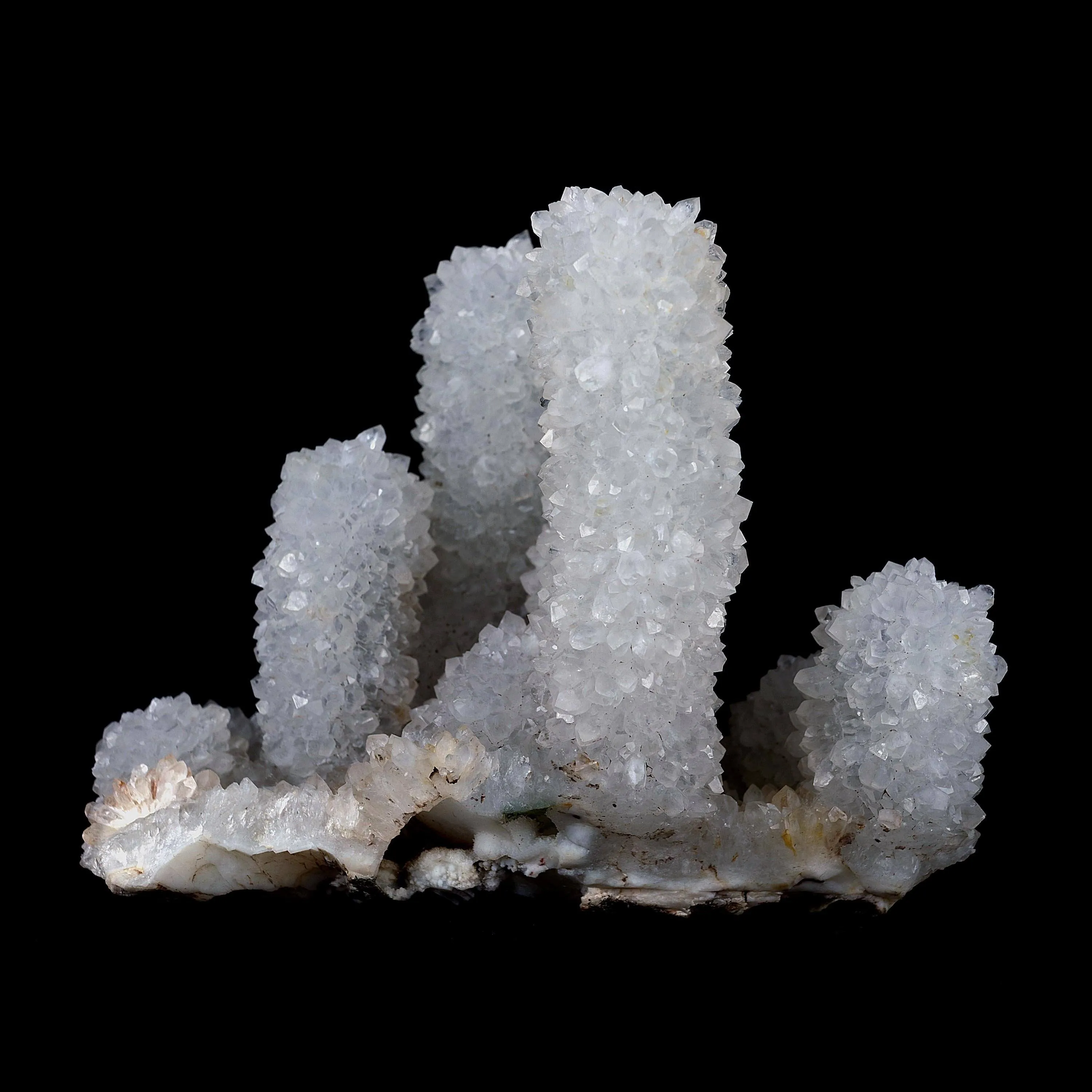 MM Quartz Stalactites Towering Formation Natural Mineral Specimen - image 5