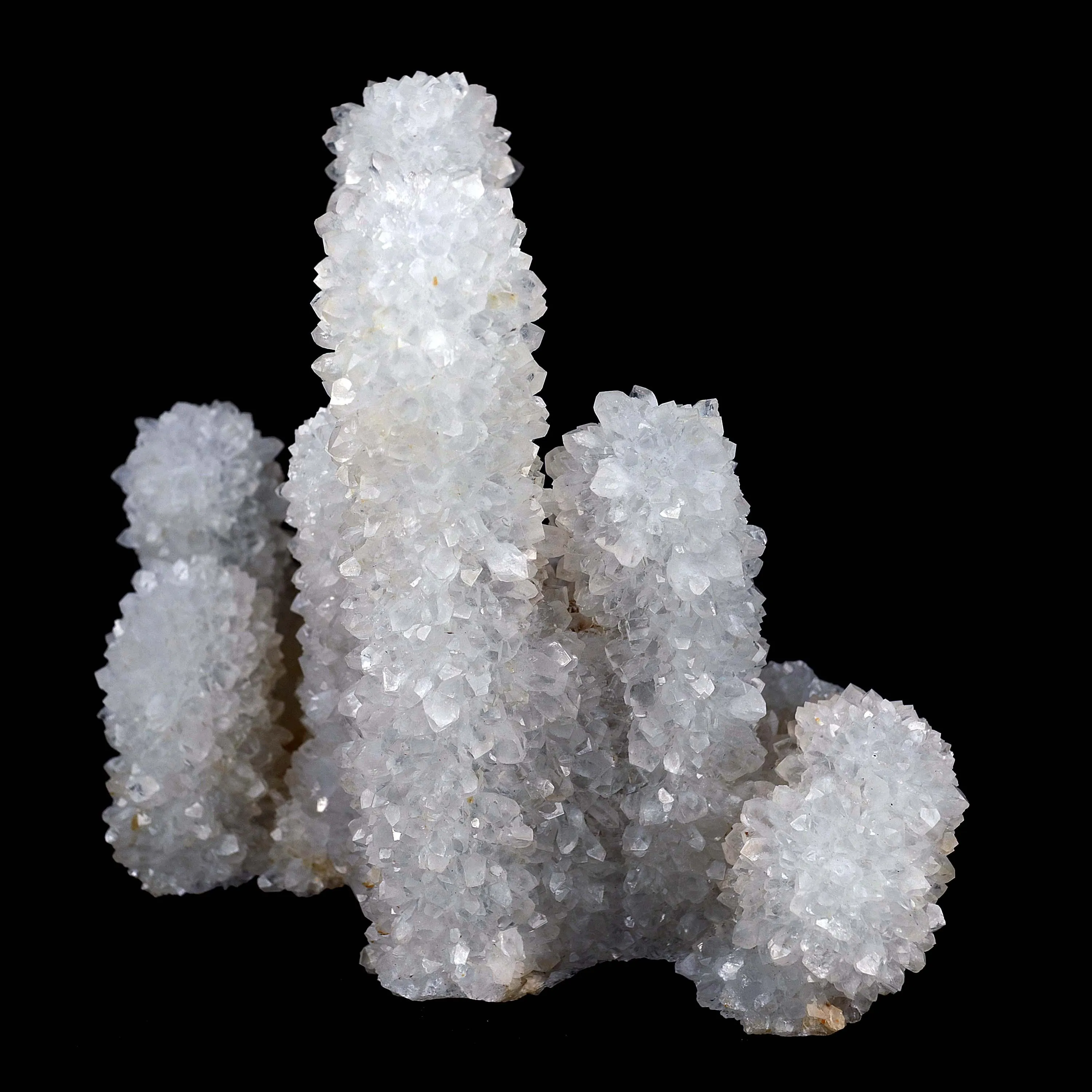 MM Quartz Stalactites Towering Formation Natural Mineral Specimen - image 3