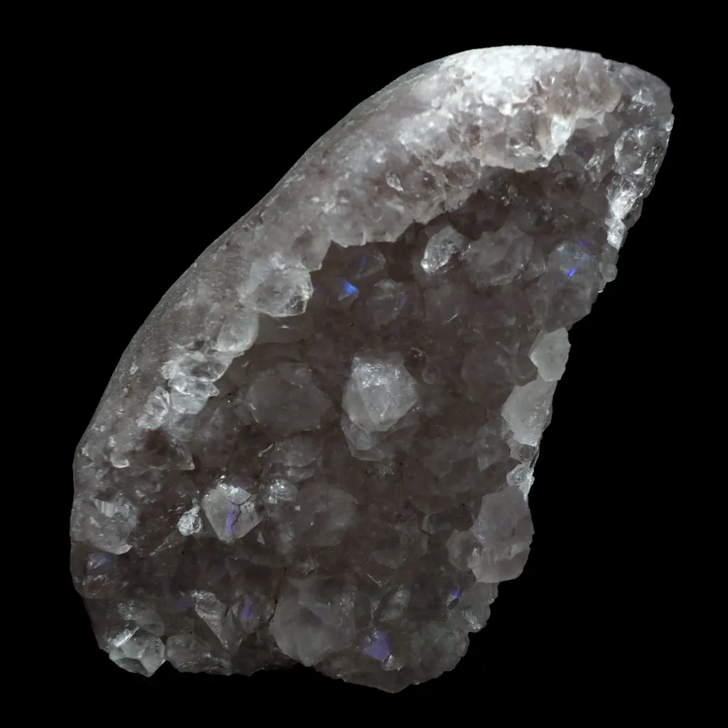 MM Quartz with Rainbow Effect 'Anandalite' Natural Mineral Specimen image