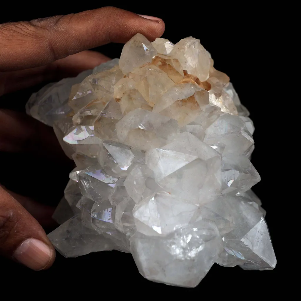 MM Quartz with Rainbow Effect 'Anandalite' Natural Mineral Specimen - image 4