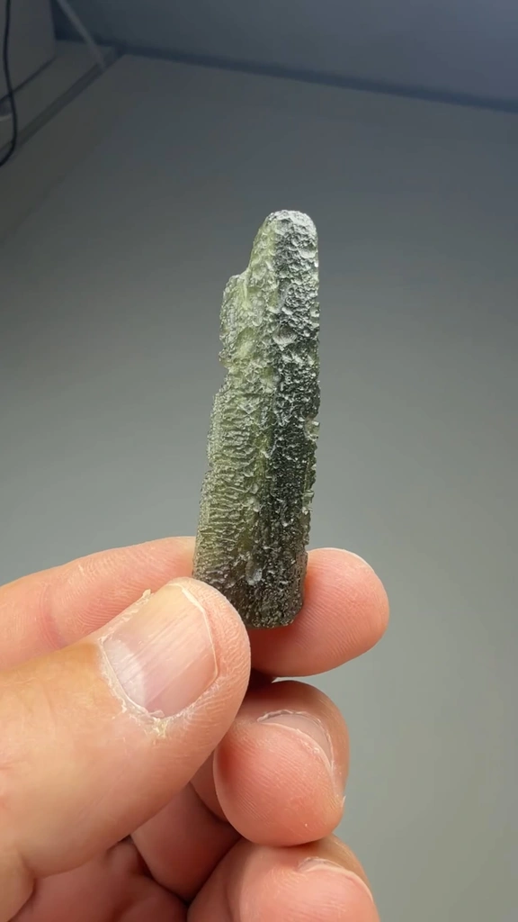 Moldavite from Bohemia, Czech Republic - image 2