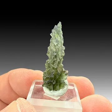 Moldavite from Bohemia, Czech Republic