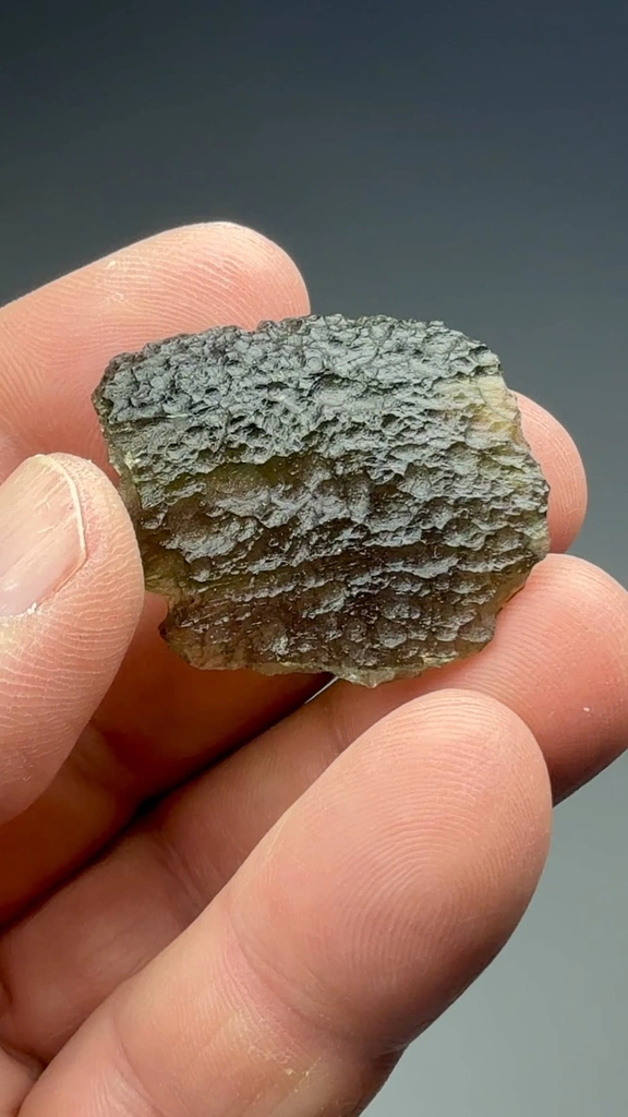 Moldavite from Bohemia, Czech Republic - image 2
