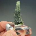 Moldavite from Bohemia, Czech Republic - image 2