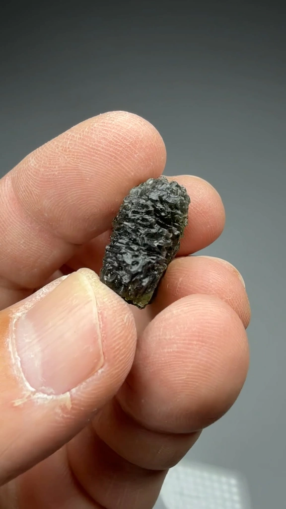 Moldavite from Bohemia, Czech Republic - image 2