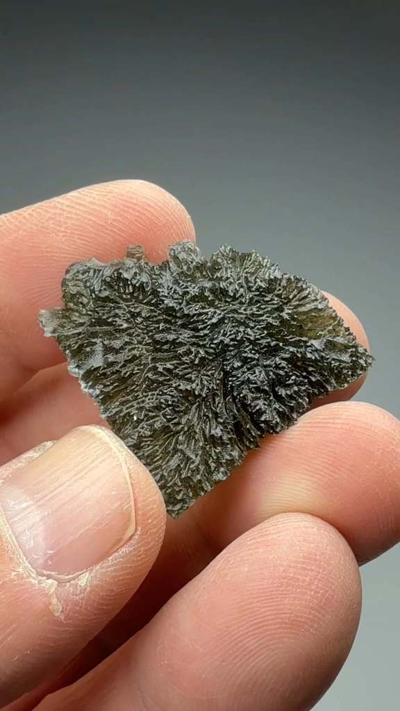 Moldavite from Bohemia, Czech Republic - image 2