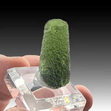 Moldavite from Bohemia, Czech Republic