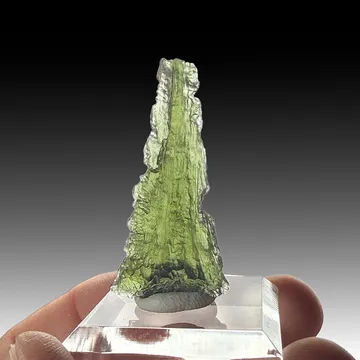 Moldavite from Bohemia, Czech Republic