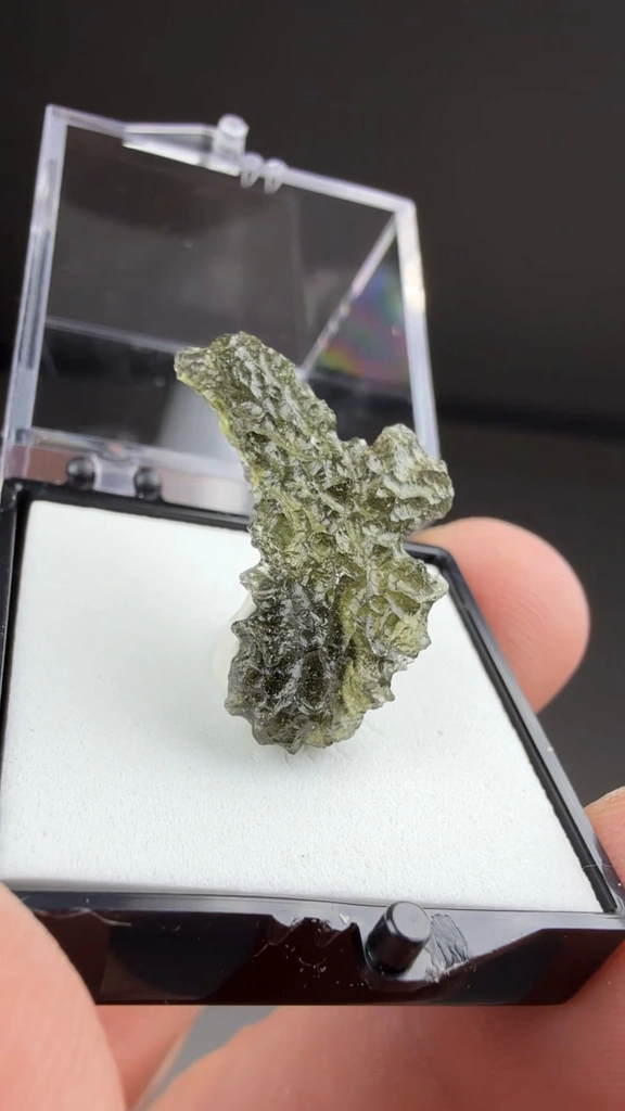 Moldavite from Bohemia, Czech Republic - image 2