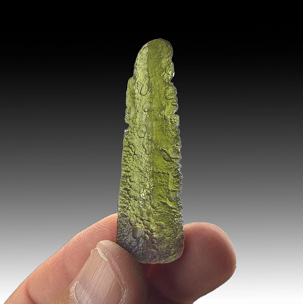 Moldavite from Bohemia, Czech Republic - image 1