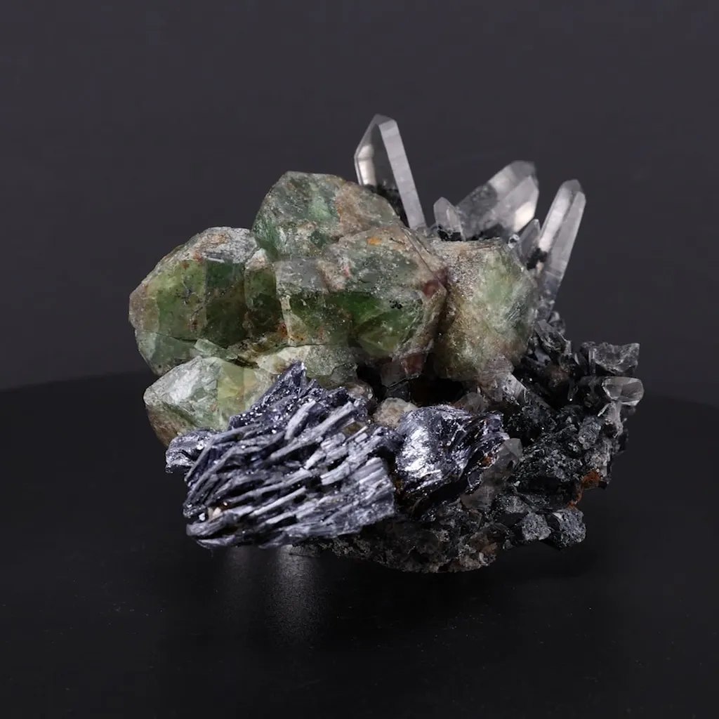 Molybdenite Fluorite, Quartz - image 2