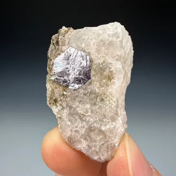 Molybdenite from Moly Hill Mine, La Motte, Abitibi, Québec, Canada