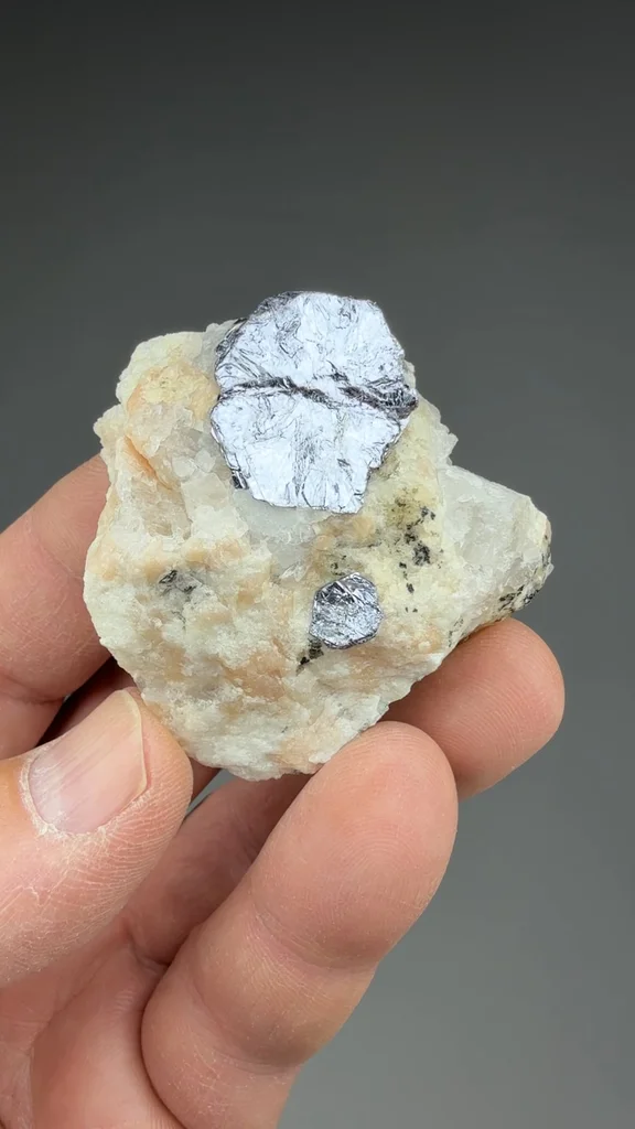 Molybdenite from Québec, Canada - image 2