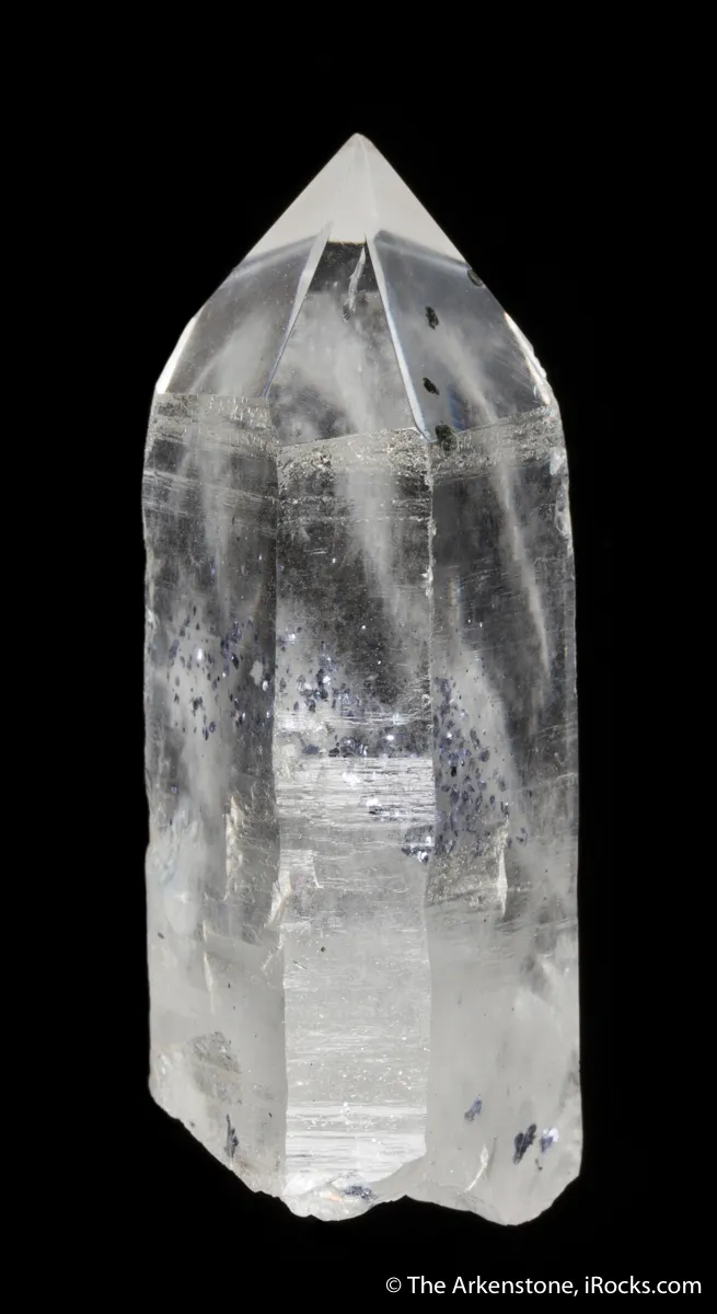 Molybdenite included in Quartz - image 6
