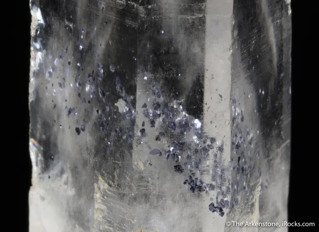 Molybdenite included in Quartz - image 4