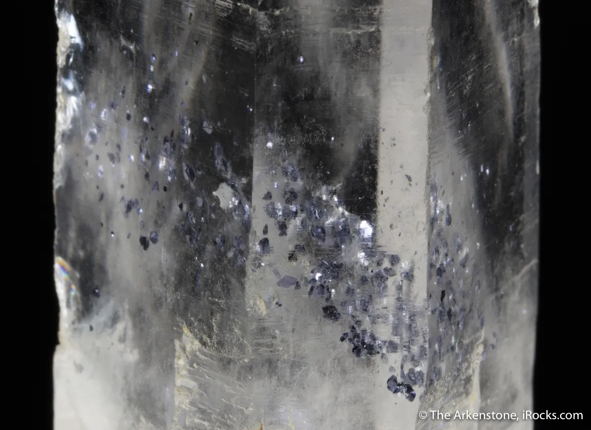 Molybdenite included in Quartz - image 4