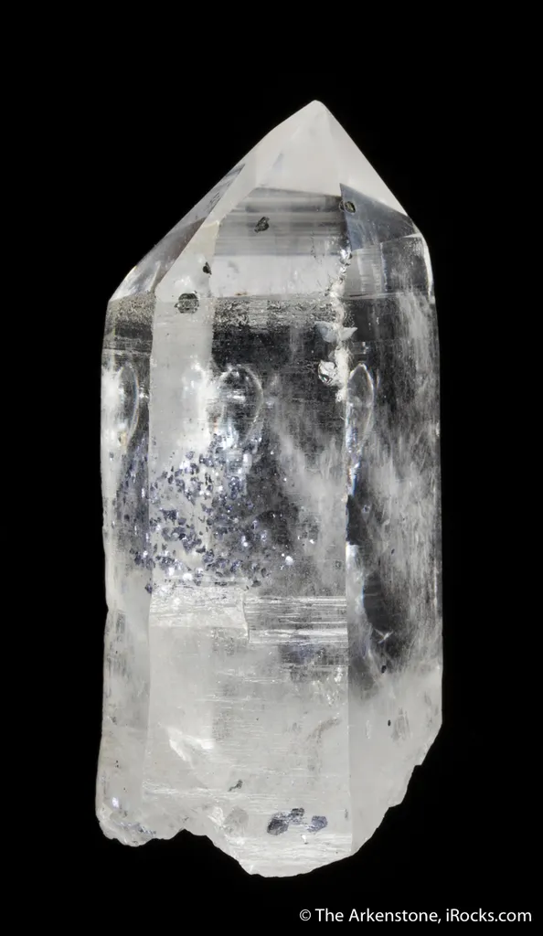 Molybdenite included in Quartz - image 7