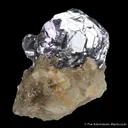 Molybdenite on Quartz - image 1