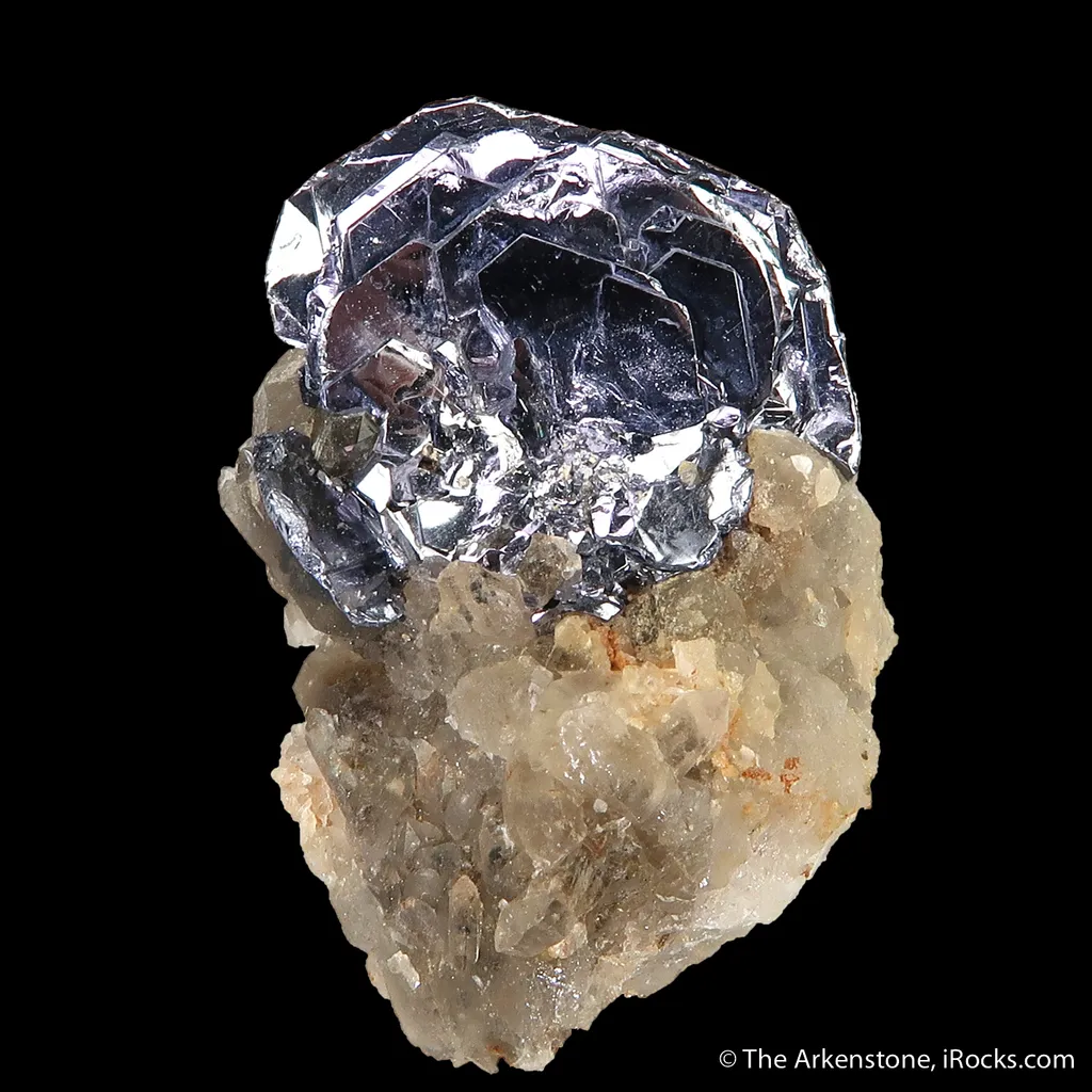 Molybdenite on Quartz - image 2