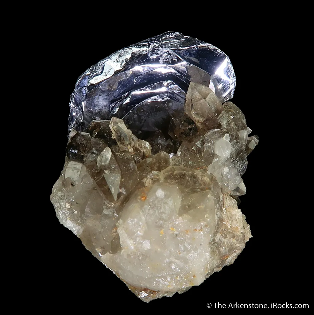 Molybdenite on Quartz - image 4