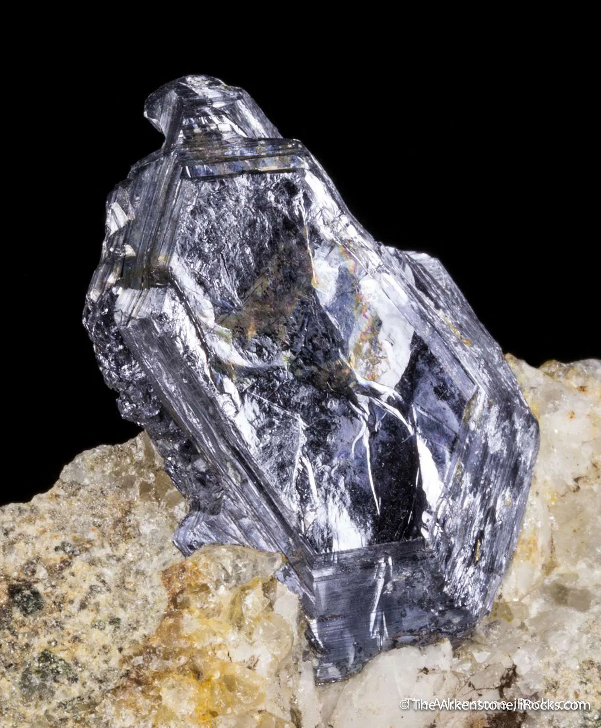 Molybdenite on Quartz - image 4